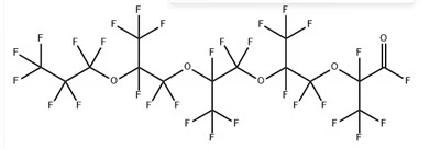 Perfluoro -2, 5,8, 11- Tetramethyl -3, 6,9, 12- Tetraoxapentadecanoylfluorid CAS 34761-47-2